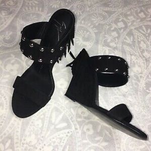 Giuseppe Zanotti Stud Fringe